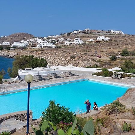 Mykonian House With Shared Pool Villa Ornósz Kültér fotó