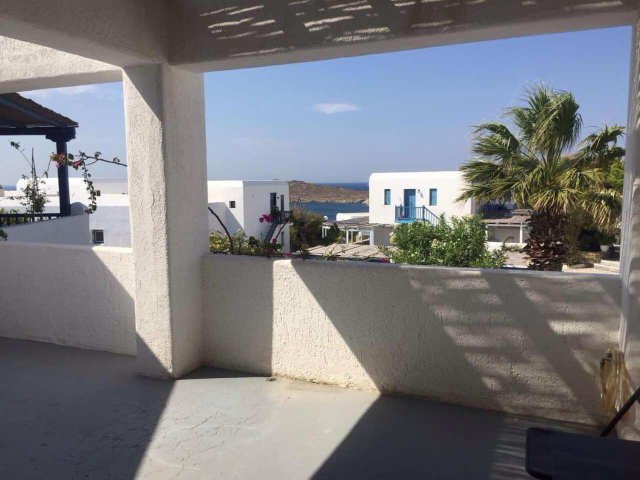 Mykonian House With Shared Pool Villa Ornósz Kültér fotó