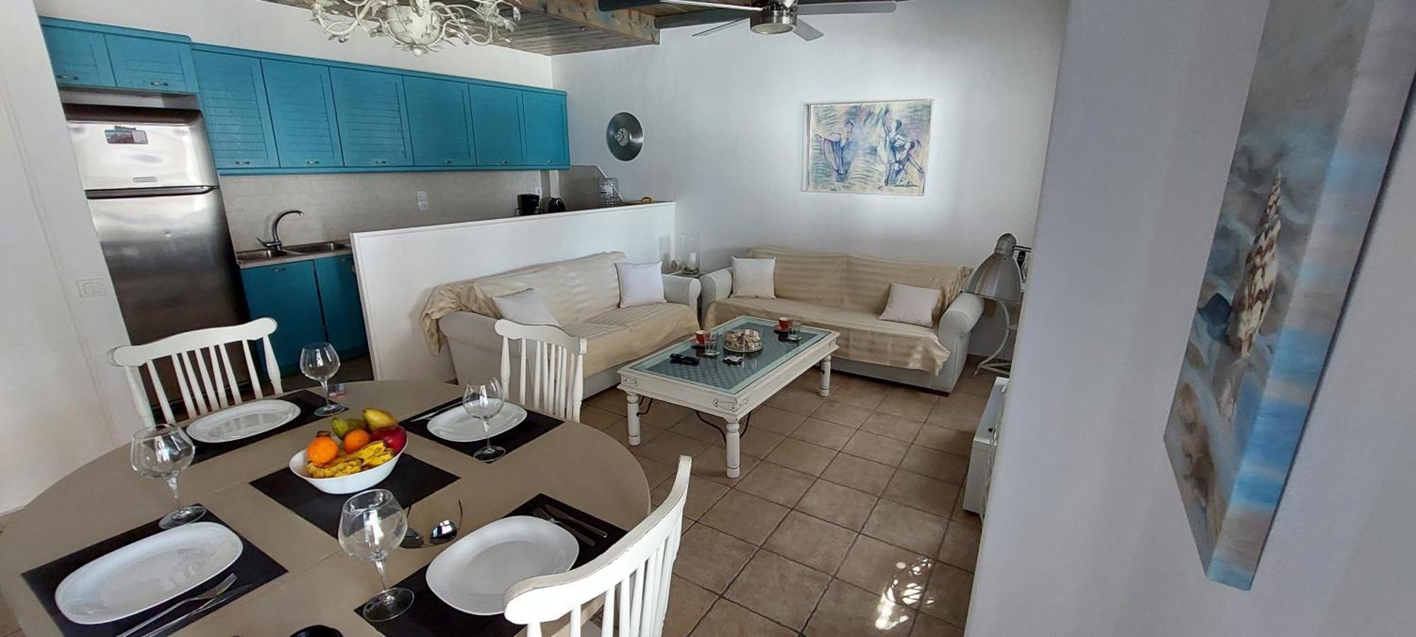 Mykonian House With Shared Pool Villa Ornósz Kültér fotó