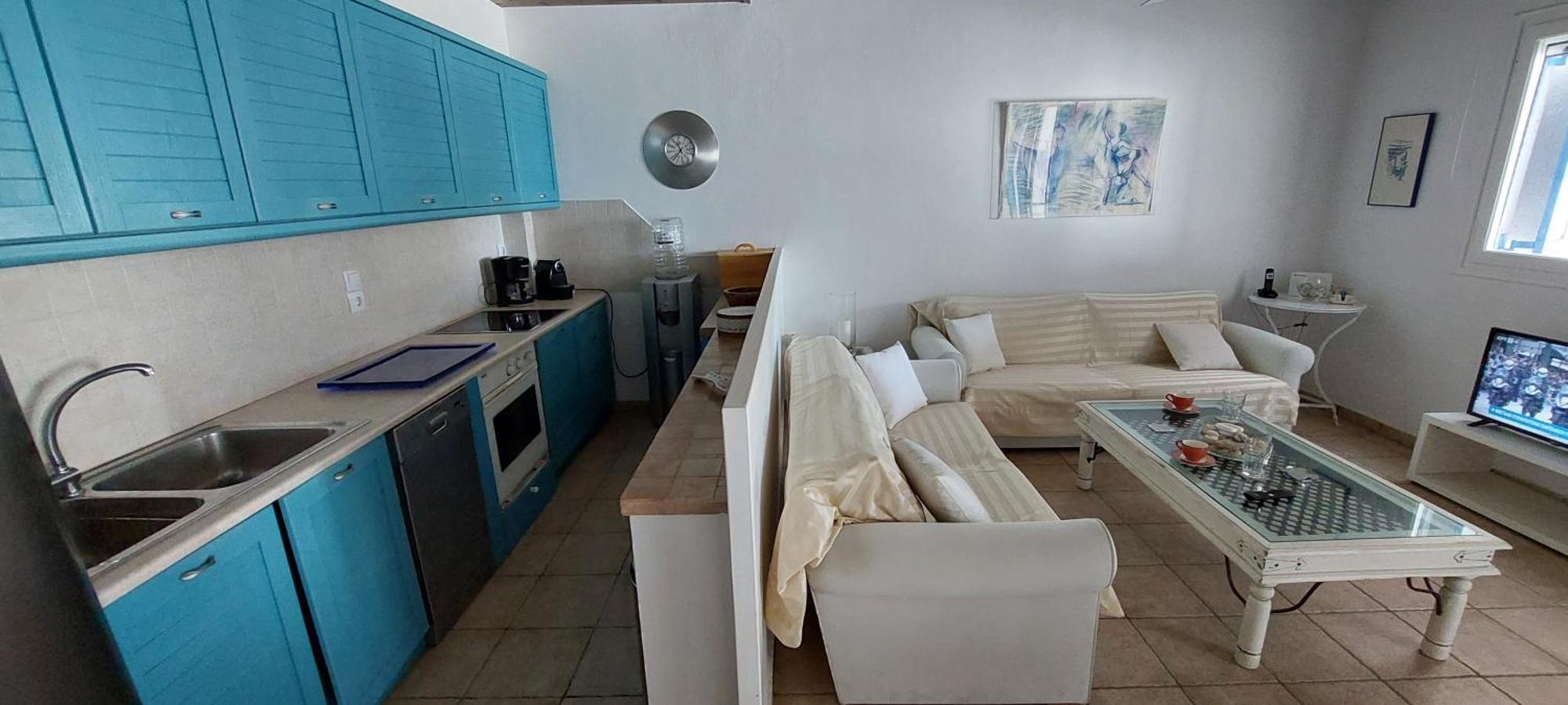 Mykonian House With Shared Pool Villa Ornósz Kültér fotó