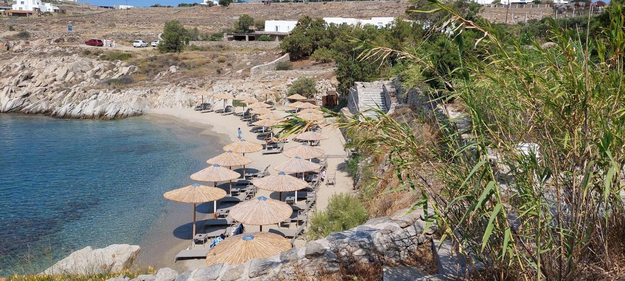 Mykonian House With Shared Pool Villa Ornósz Kültér fotó