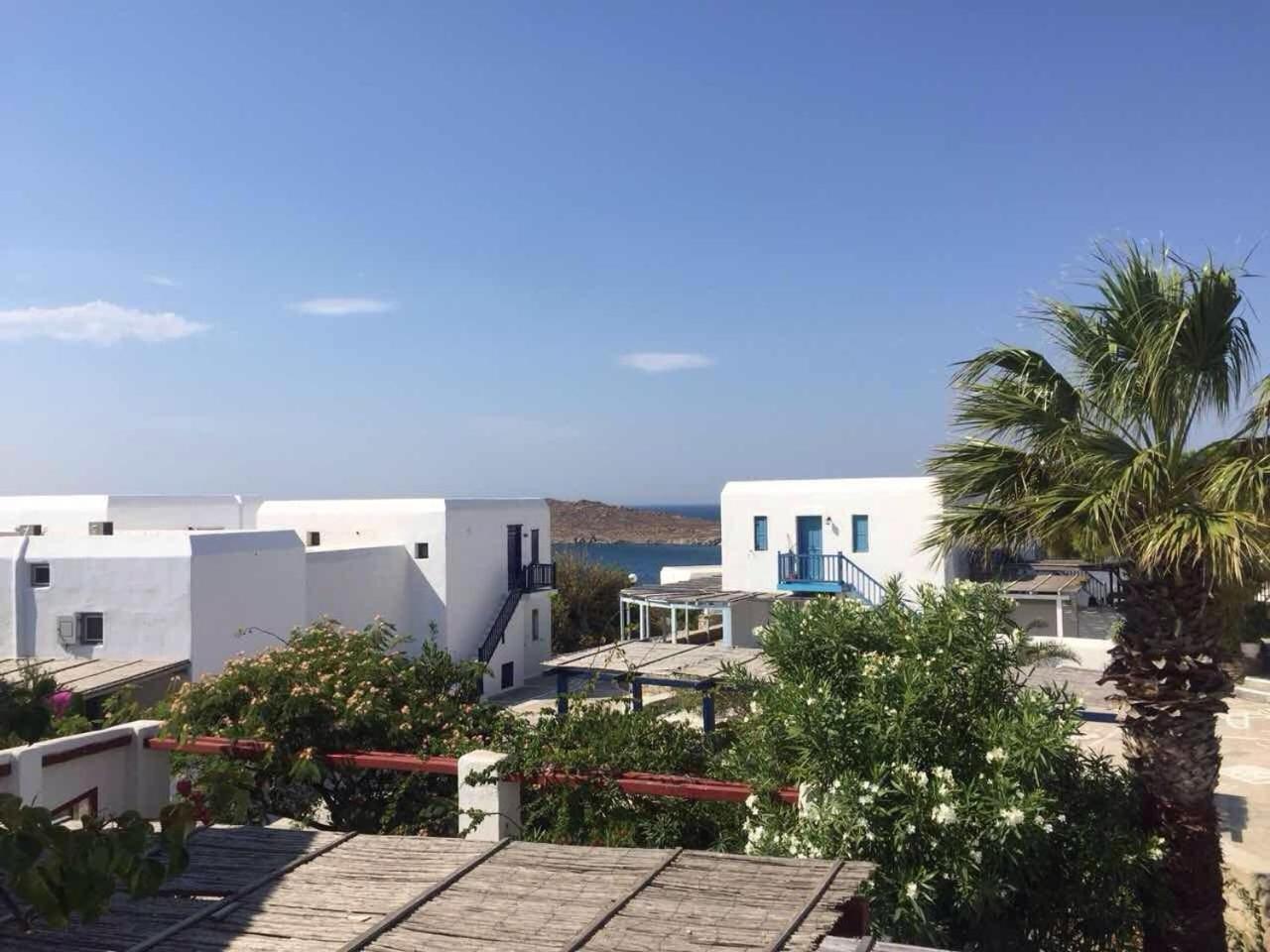 Mykonian House With Shared Pool Villa Ornósz Kültér fotó