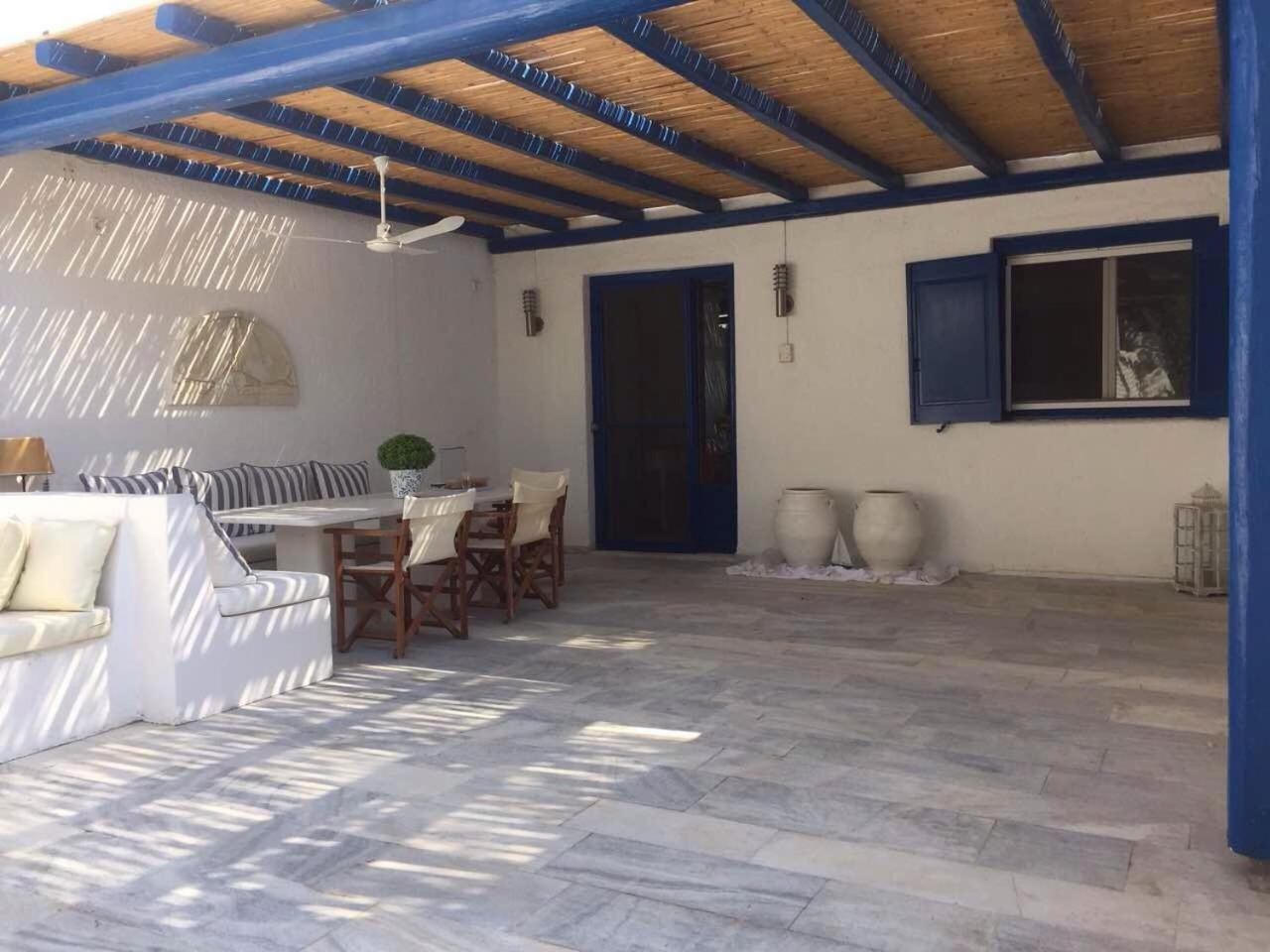 Mykonian House With Shared Pool Villa Ornósz Kültér fotó