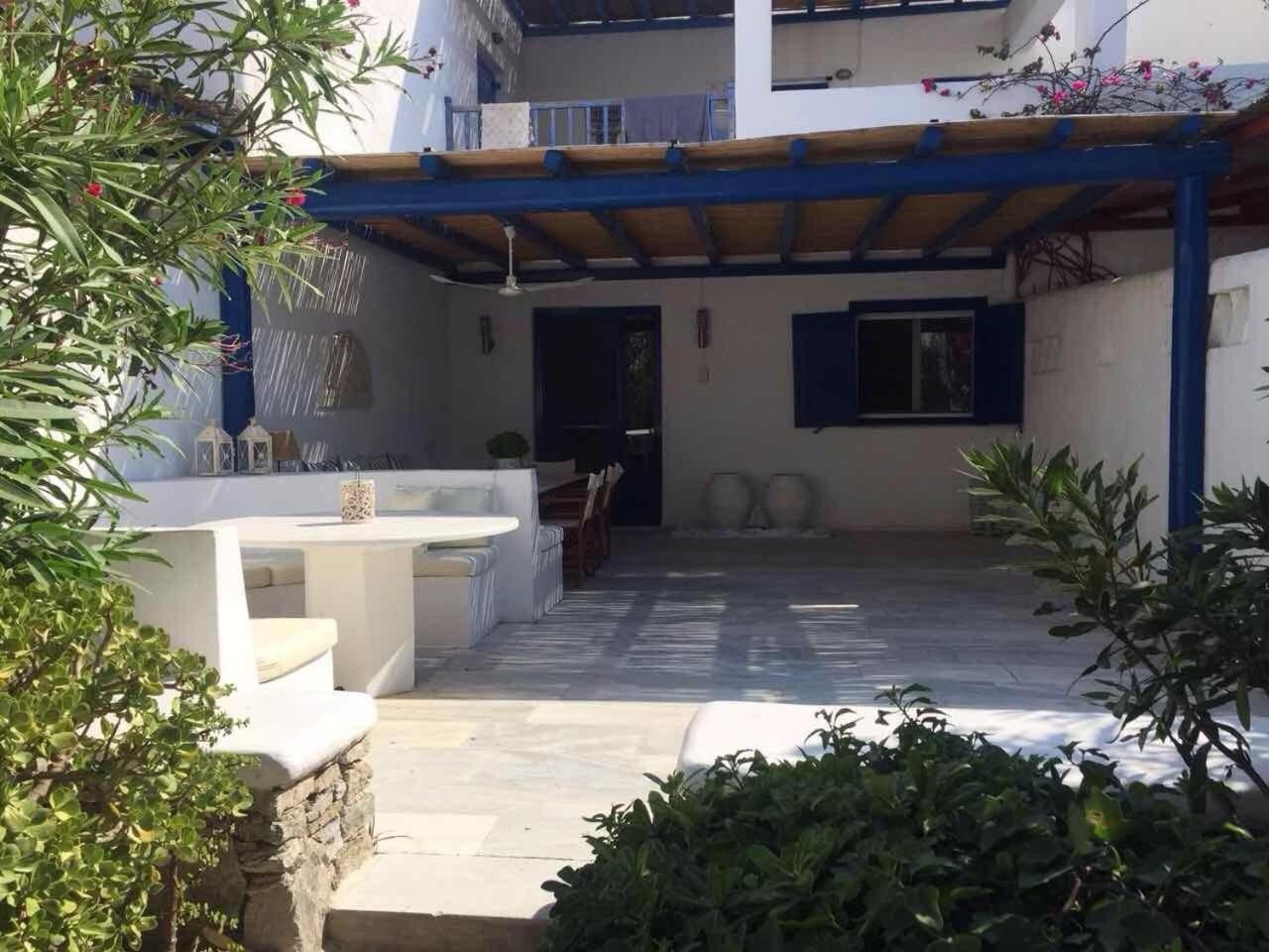 Mykonian House With Shared Pool Villa Ornósz Kültér fotó